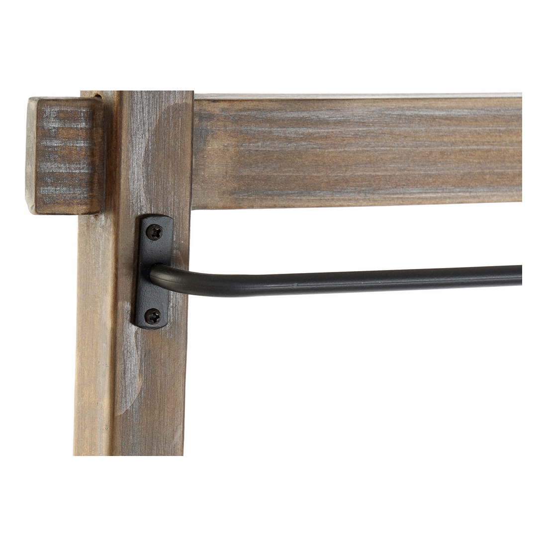Kapphängare DKD Home Decor Trä Metall (46 x 9 x 1 cm) - 2