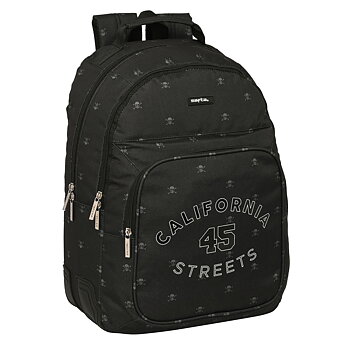 Skolryggsäck Safta California Svart 32 x 42 x 15 cm