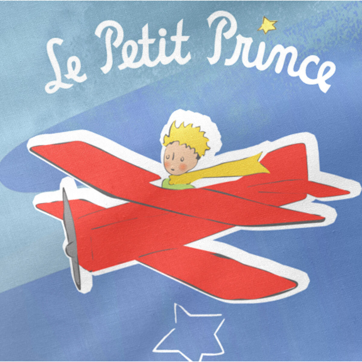 Skydd till spjälsäng HappyFriday Le Petit Prince Son avion Multicolour 210 x 40 cm - 4