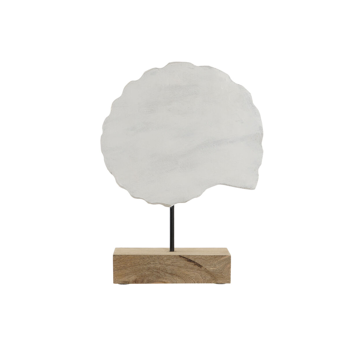 Prydnadsfigur Home ESPRIT Vit Naturell Medelhavs Snigel 29 x 7,5 x 38,5 cm - 4
