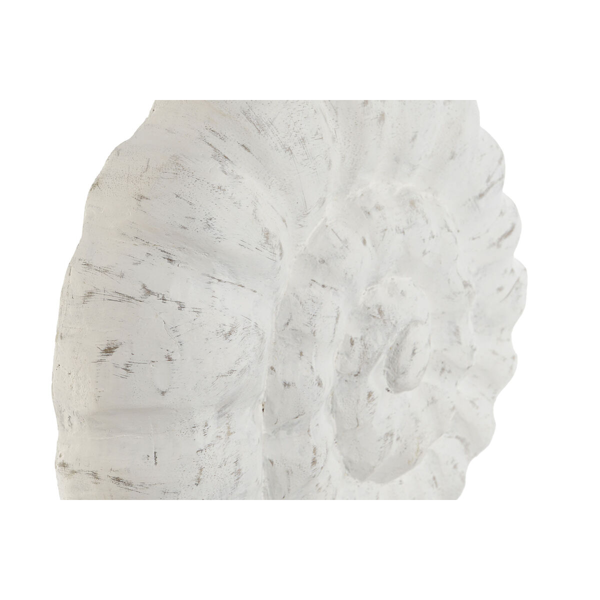 Prydnadsfigur Home ESPRIT Vit Naturell Medelhavs Snigel 29 x 7,5 x 38,5 cm - 2