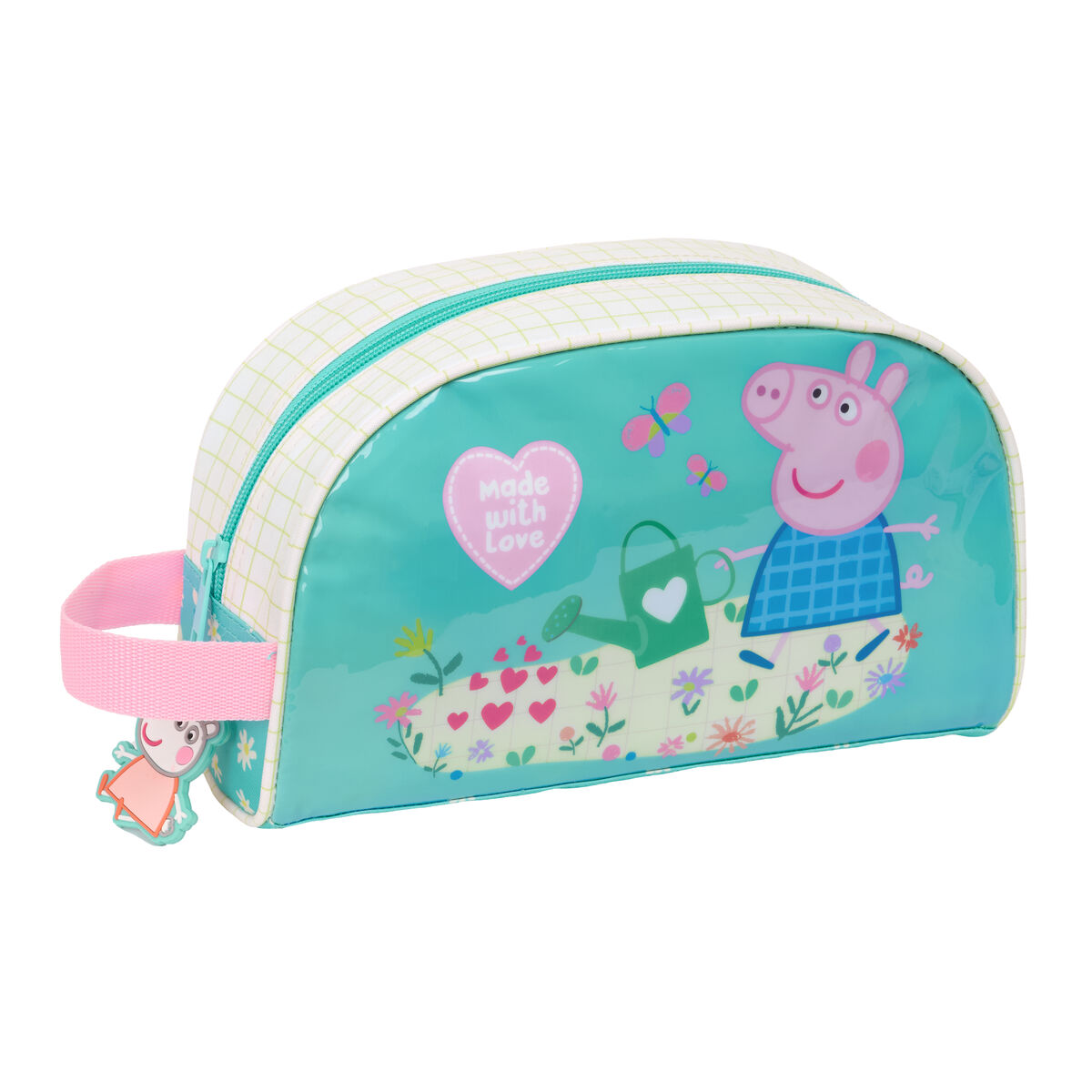 Resenecessär Peppa Pig Pretty flowers Gul Mint 26 x 16 x 9 cm