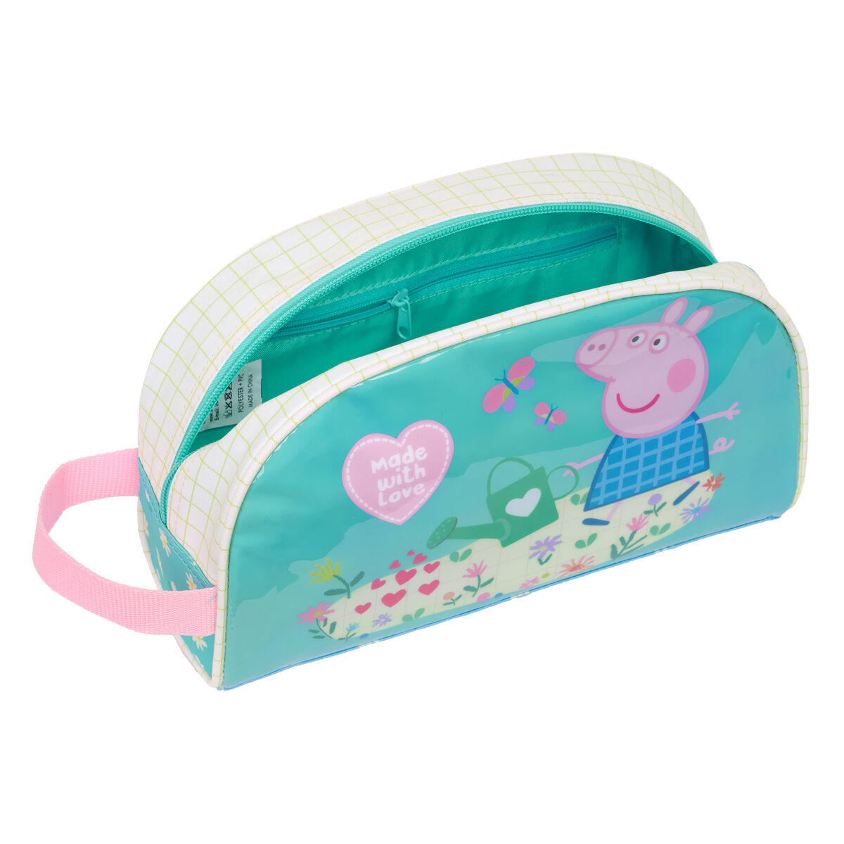 Resenecessär Peppa Pig Pretty flowers Gul Mint 26 x 16 x 9 cm - 4