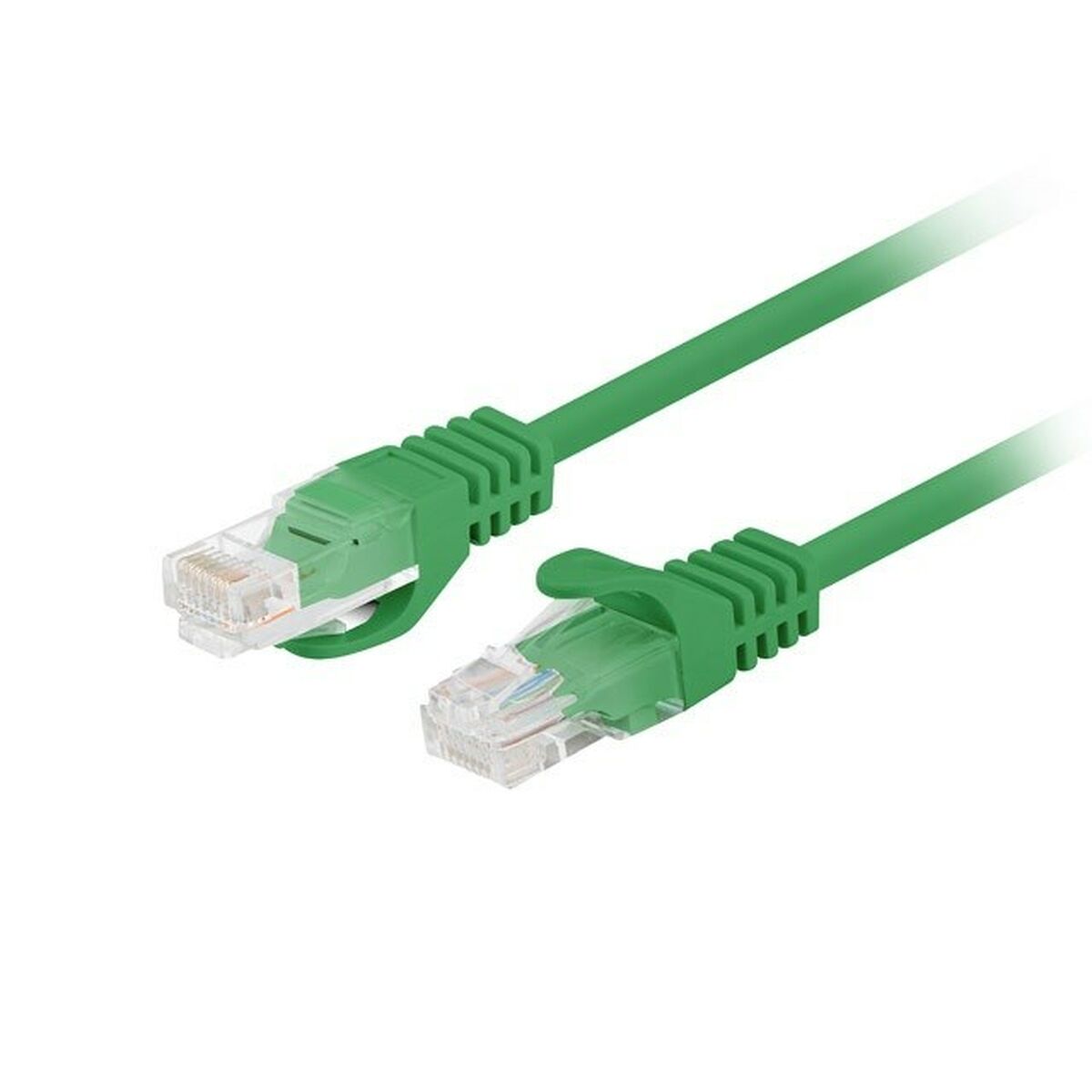 Nätkabel UTP Styv Kategori 6 Lanberg PCU6-20CC-0200-G Grön 2 m