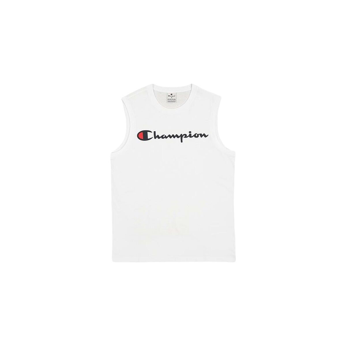 Ärmlös sporttröja Herr Champion CHAMPION TANK 220778 Vit