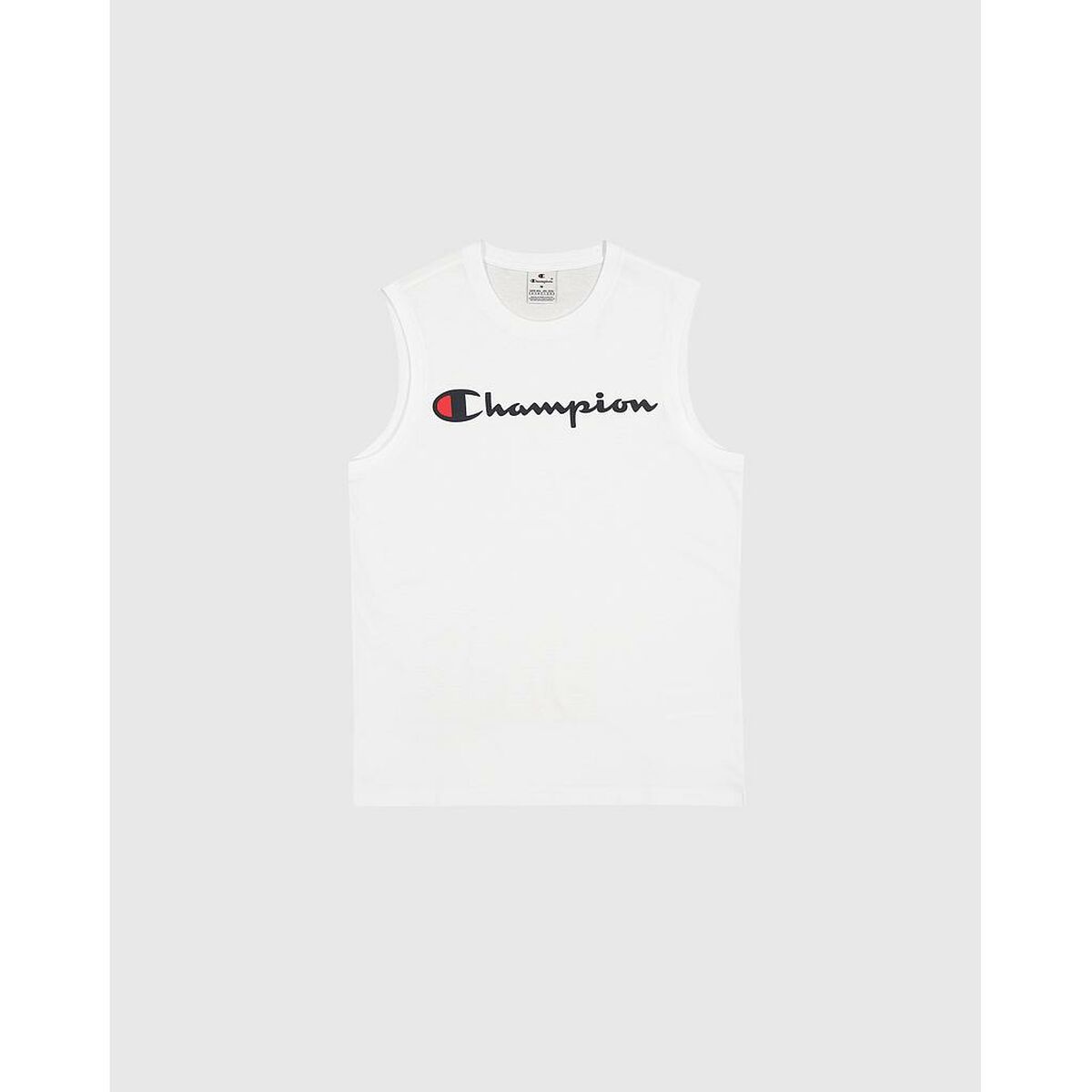 Ärmlös sporttröja Herr Champion CHAMPION TANK 220778 Vit - 2
