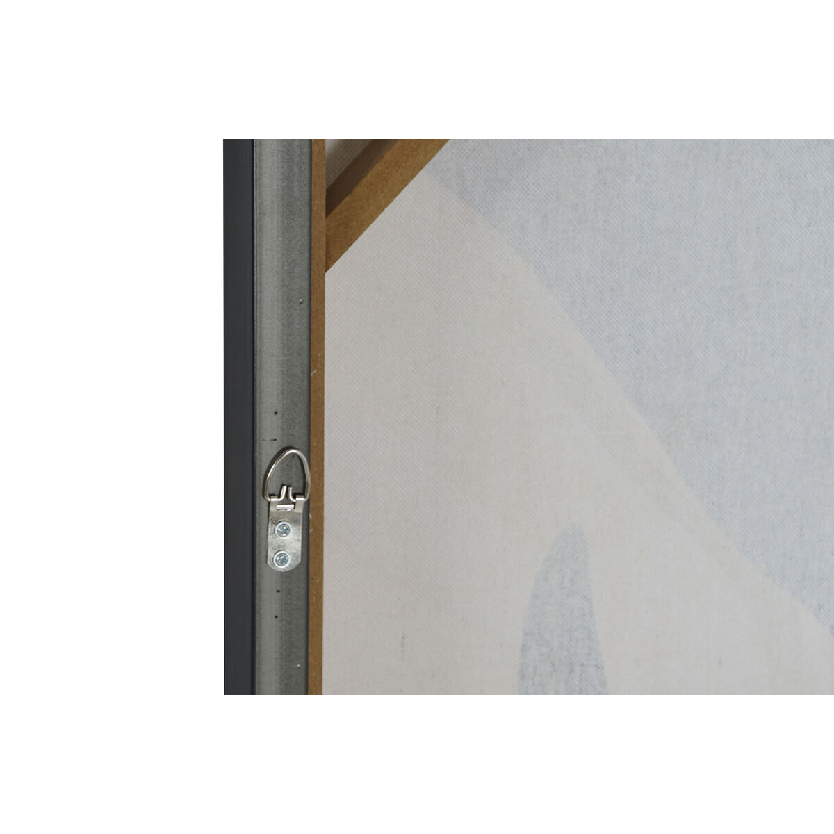 Kanvas Home ESPRIT Vit Svart Beige Löv av en växt Urban 63 x 4,3 x 93 cm (2 antal) - 4