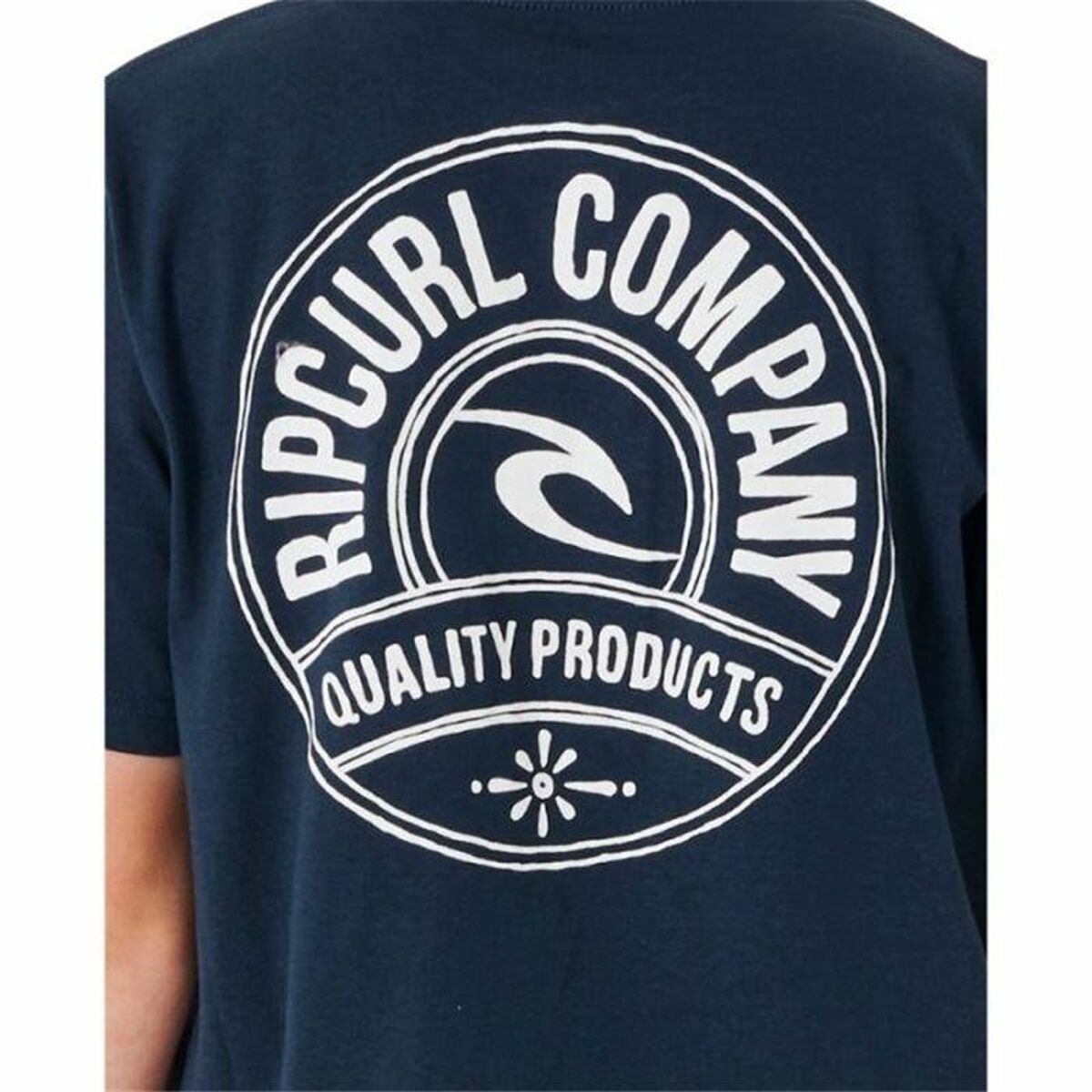 Barn T-shirt med kortärm Rip Curl Stapler Marinblå - 2