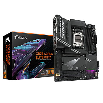 Moderkort Gigabyte X870 AORUS ELITE WIFI7 AMD X870 AMD X870 AMD AM5