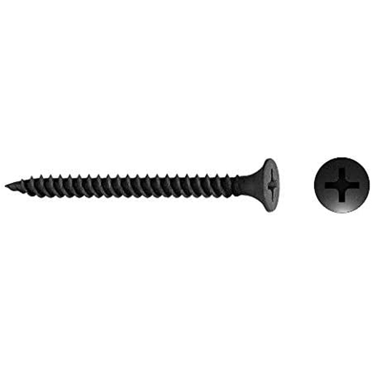 Låda med skruvar CELO 3,9 x 65 mm Fosfat (500 antal) - 2