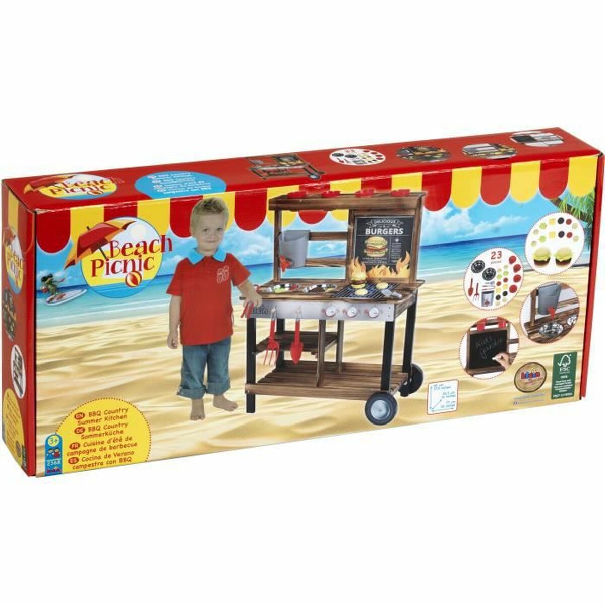 Leksaksgrill Klein Beach Picnic Leksak - 2