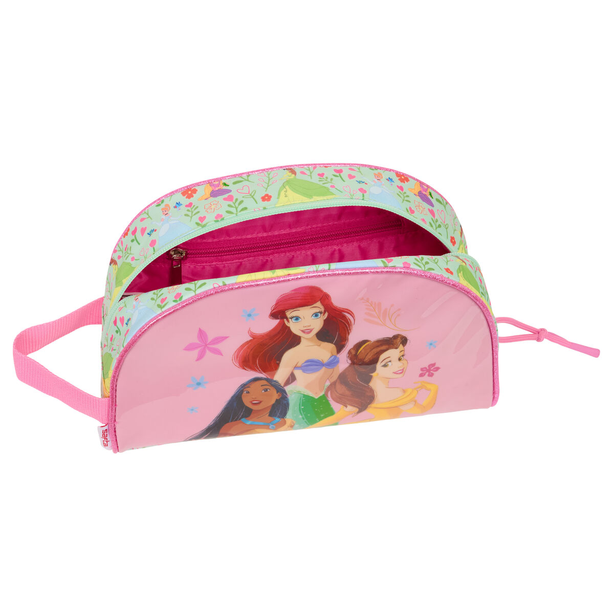 Resenecessär Disney Princess Bloom Grön Rosa 26 x 16 x 9 cm - 2