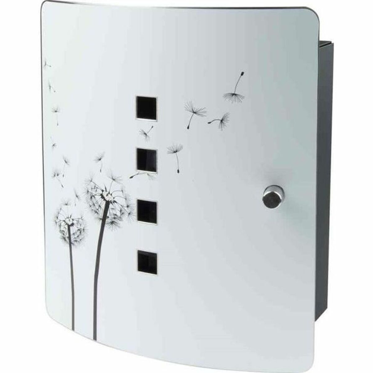 Nyckelskåp Burg-Wachter 6204/10 Ni Pusteblume Vit Svart