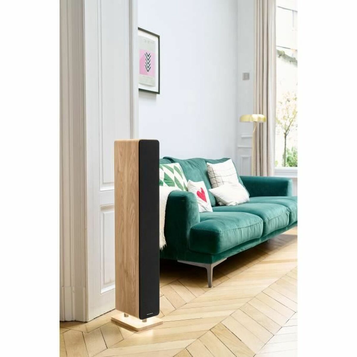 Ljudtorn med Bluetooth Thomson 120 W Svart - 5