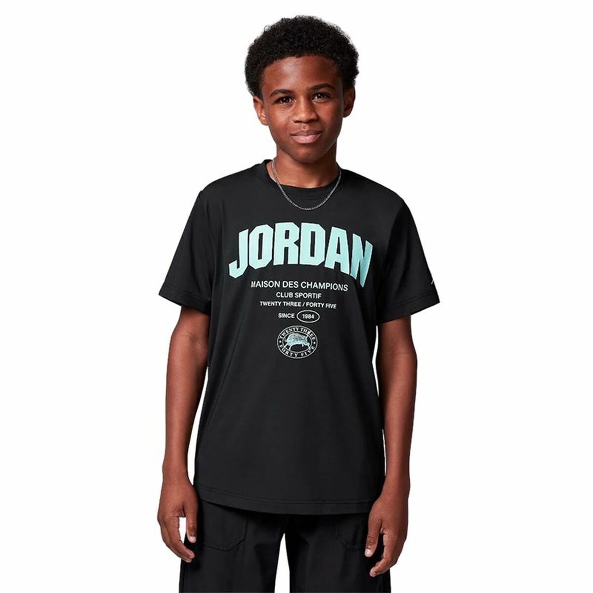 Barn T-shirt med kortärm Jordan Jdb Des Champions