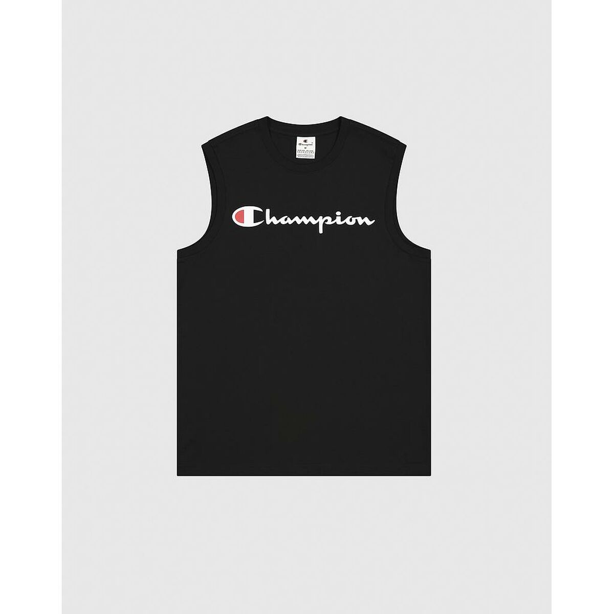 Ärmlös sporttröja Herr Champion CHAMPION TANK 220778 NBK Svart - 2