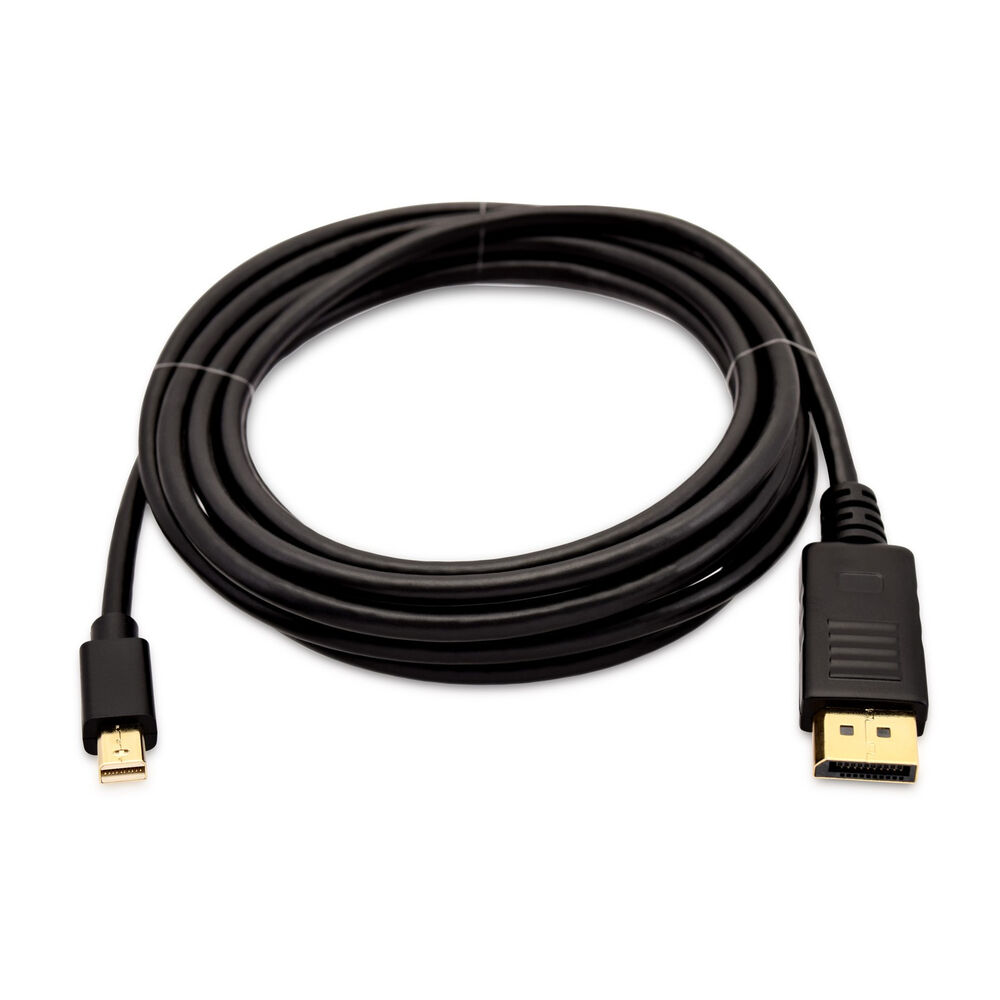 Kabel DisplayPort Mini till DisplayPort V7 V7MDP2DP-03M-BLK-1E Svart 3 m