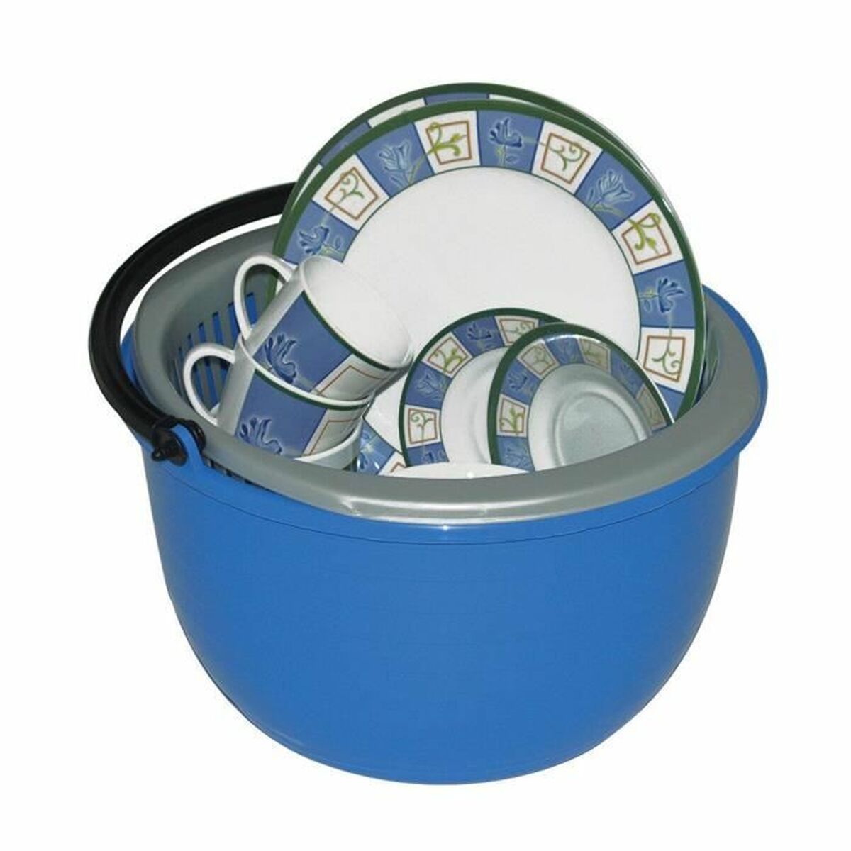 Spann med handtag 0203051N.C9N Flera användningsområden Plast 35 cm 14 L - 2
