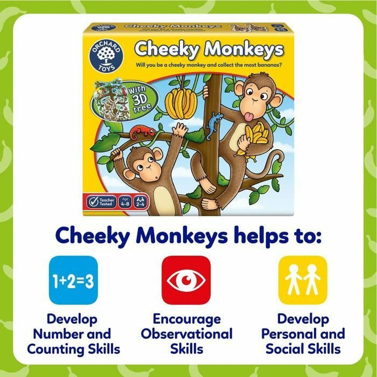Sällskapsspel Orchard Cheecky Monkeys - 5