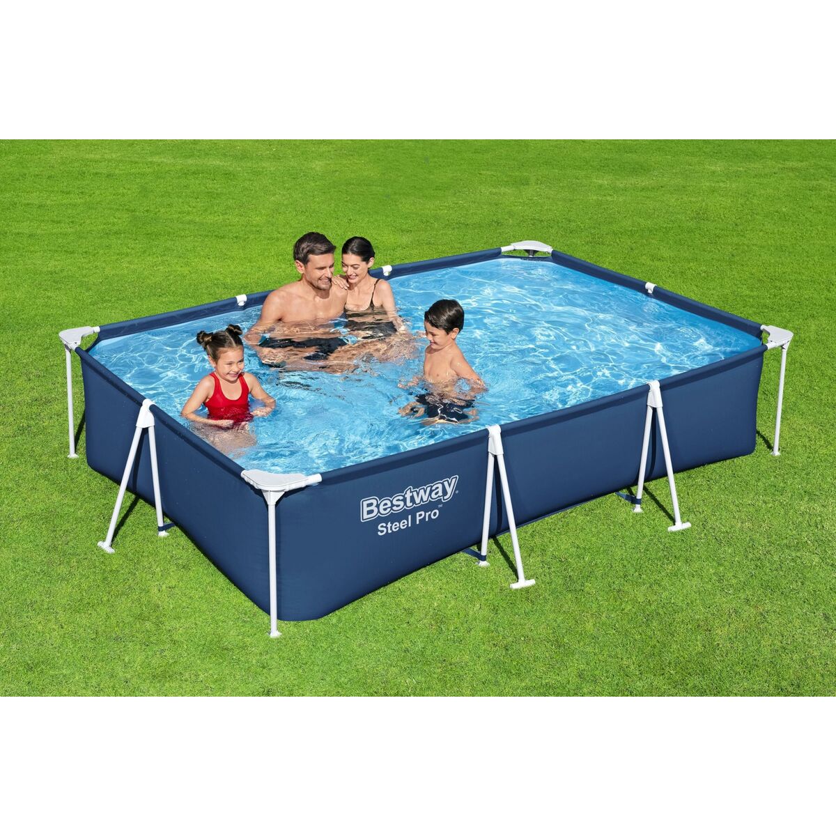 flyttbar pool Bestway 201 x 300 x 66 cm - 5