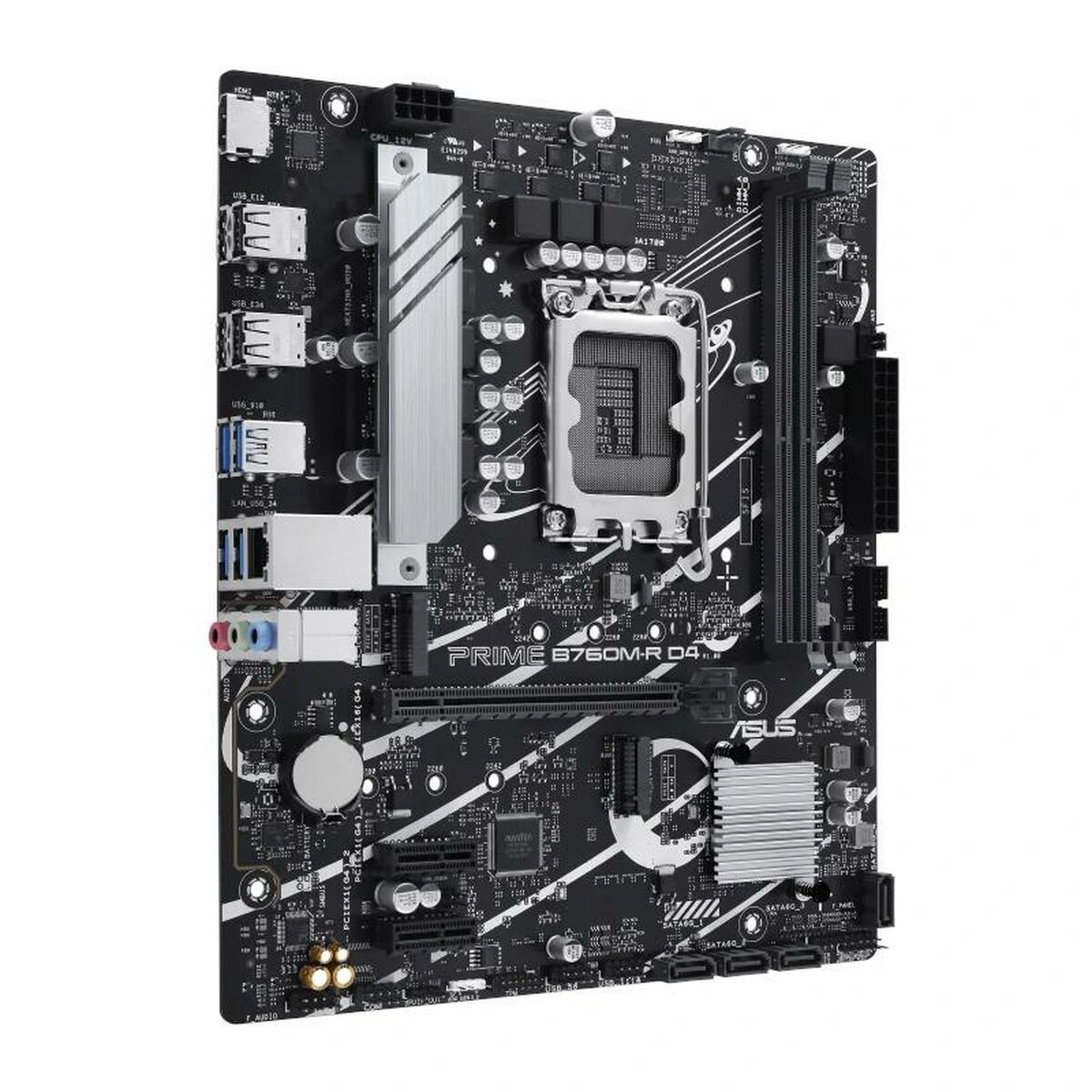 Moderkort Asus PRIME B760M-R D4 Intel B760 LGA 1700 - 3