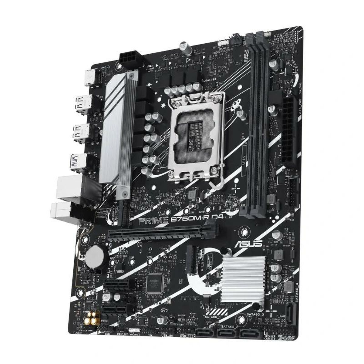 Moderkort Asus PRIME B760M-R D4 Intel B760 LGA 1700 - 2