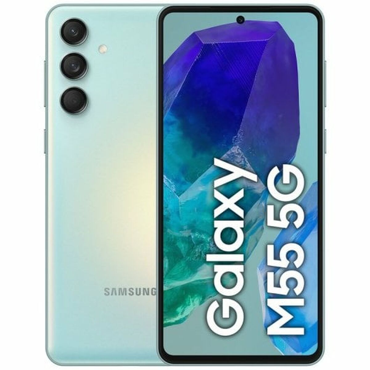 Smartphone Samsung Galaxy M55 5G 6,7" Octa Core 128 GB Grön 8 GB RAM