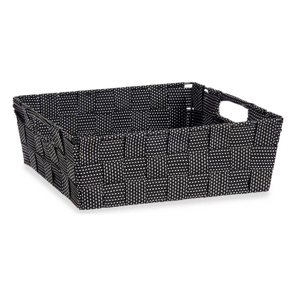 Korg Kipit Svart Tyg 23 x 8 x 27 cm - 5