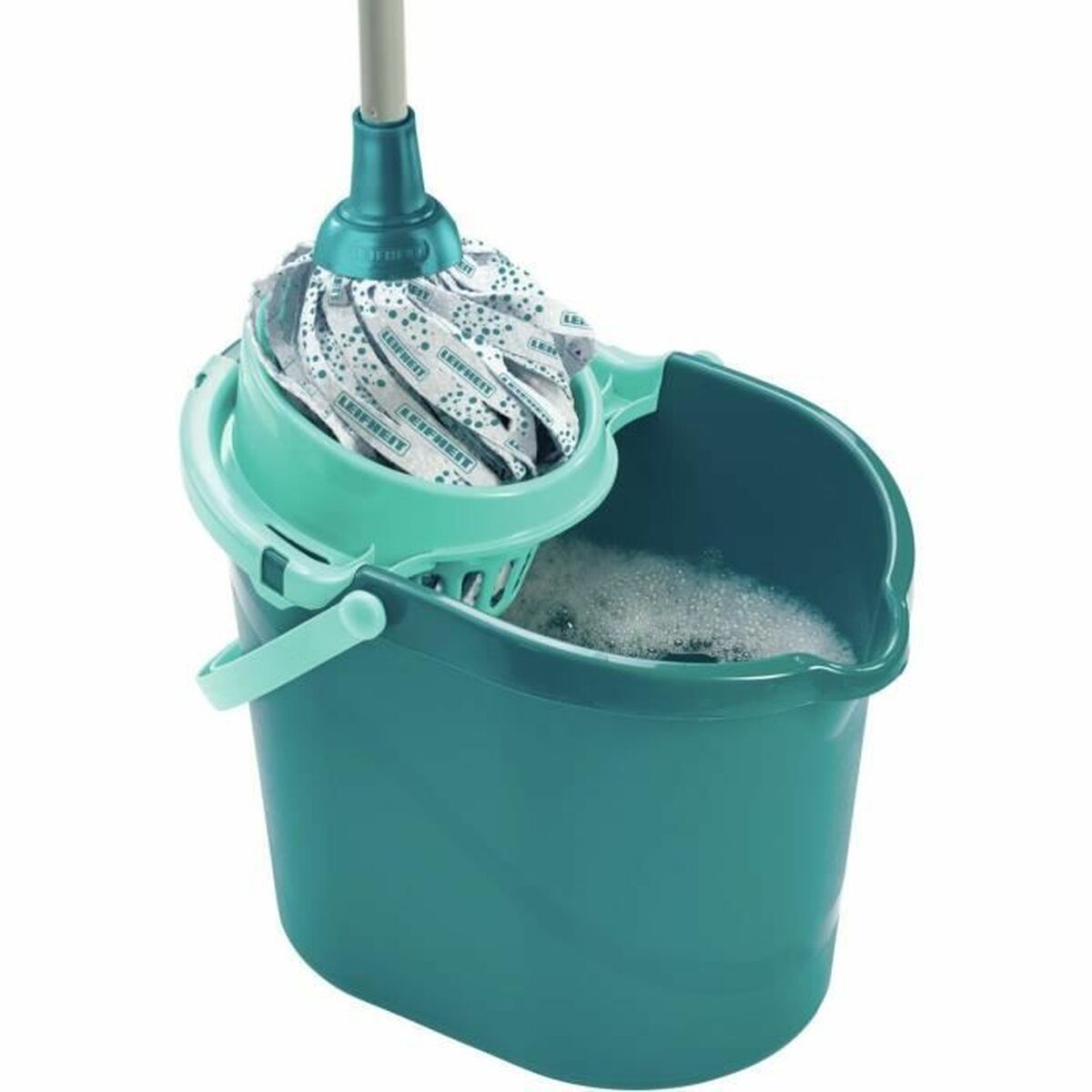 Bucket and mop set Leifheit Classic Mop 56792 Viskos Plast 12 L - 6