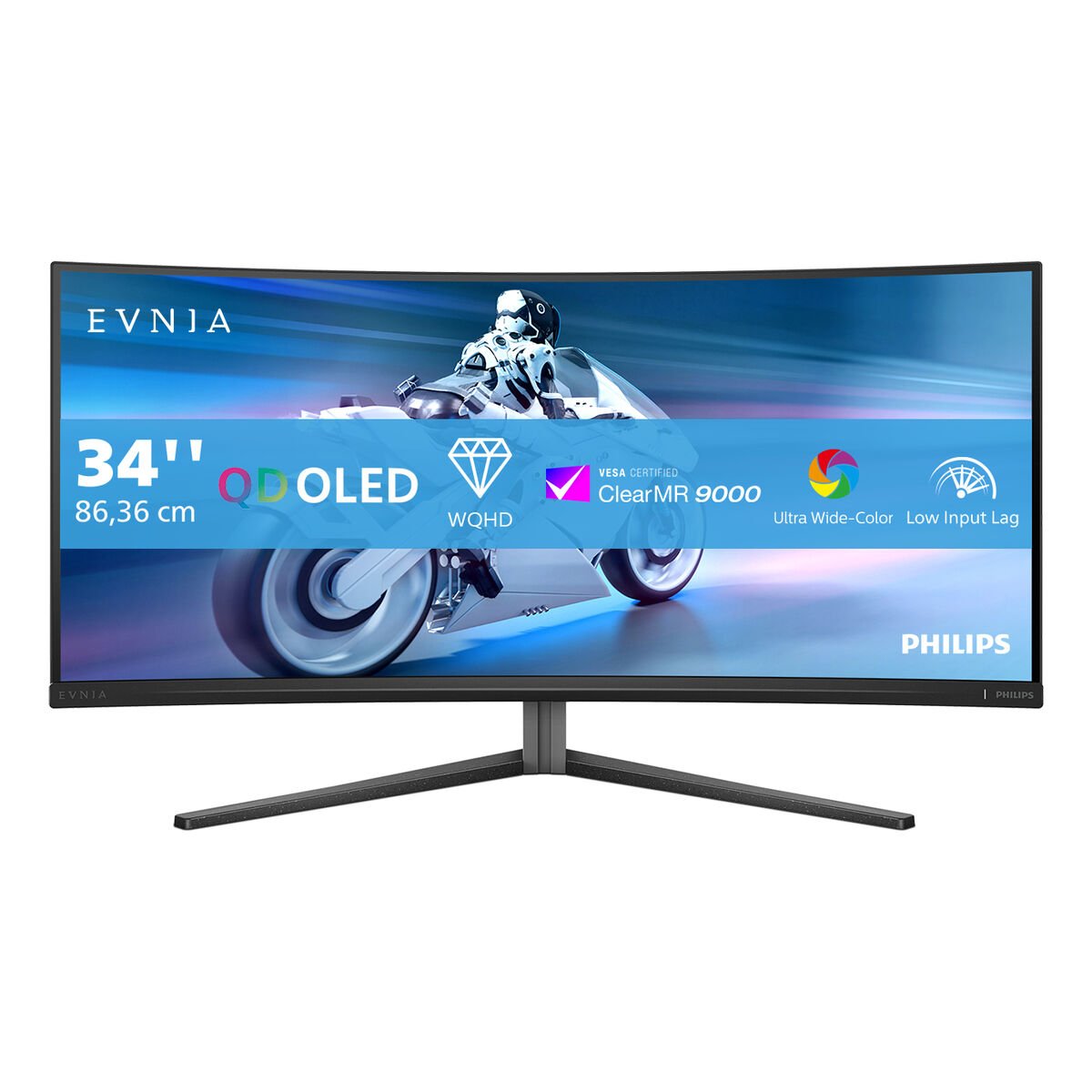 Monitor Philips 34M2C6500/00 34" Wide Quad HD - 8