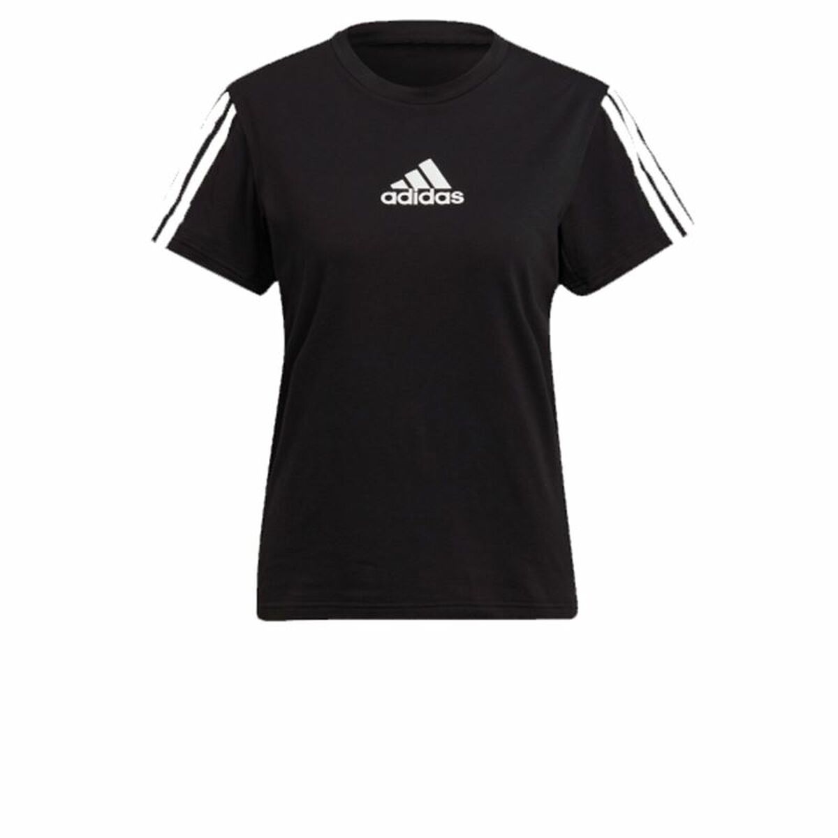 T-shirt med kortärm Dam Adidas TC Svart - 5