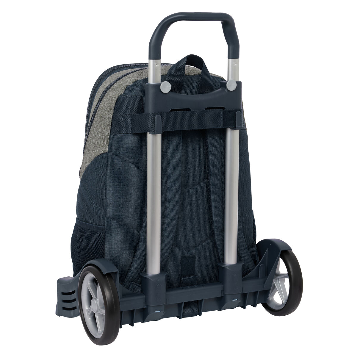 Skolväska med hjul Kappa Dark navy Grå Marinblå 32 x 44 x 16 cm - 3