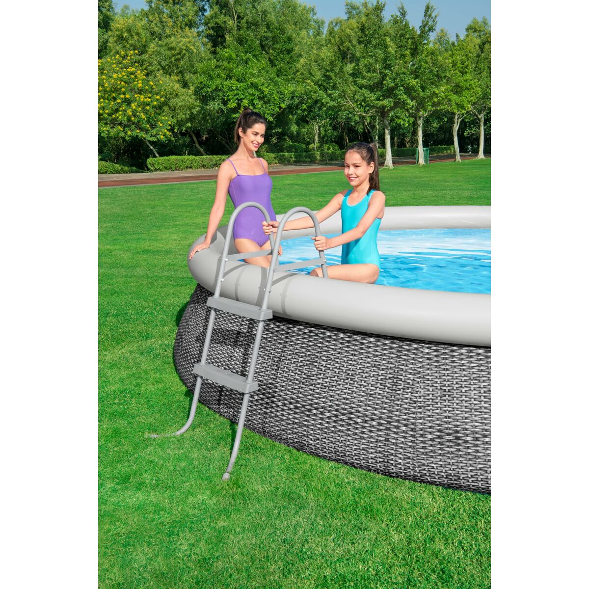 Bestway Pool Stege 84 cm Trädgård 58430 - 5