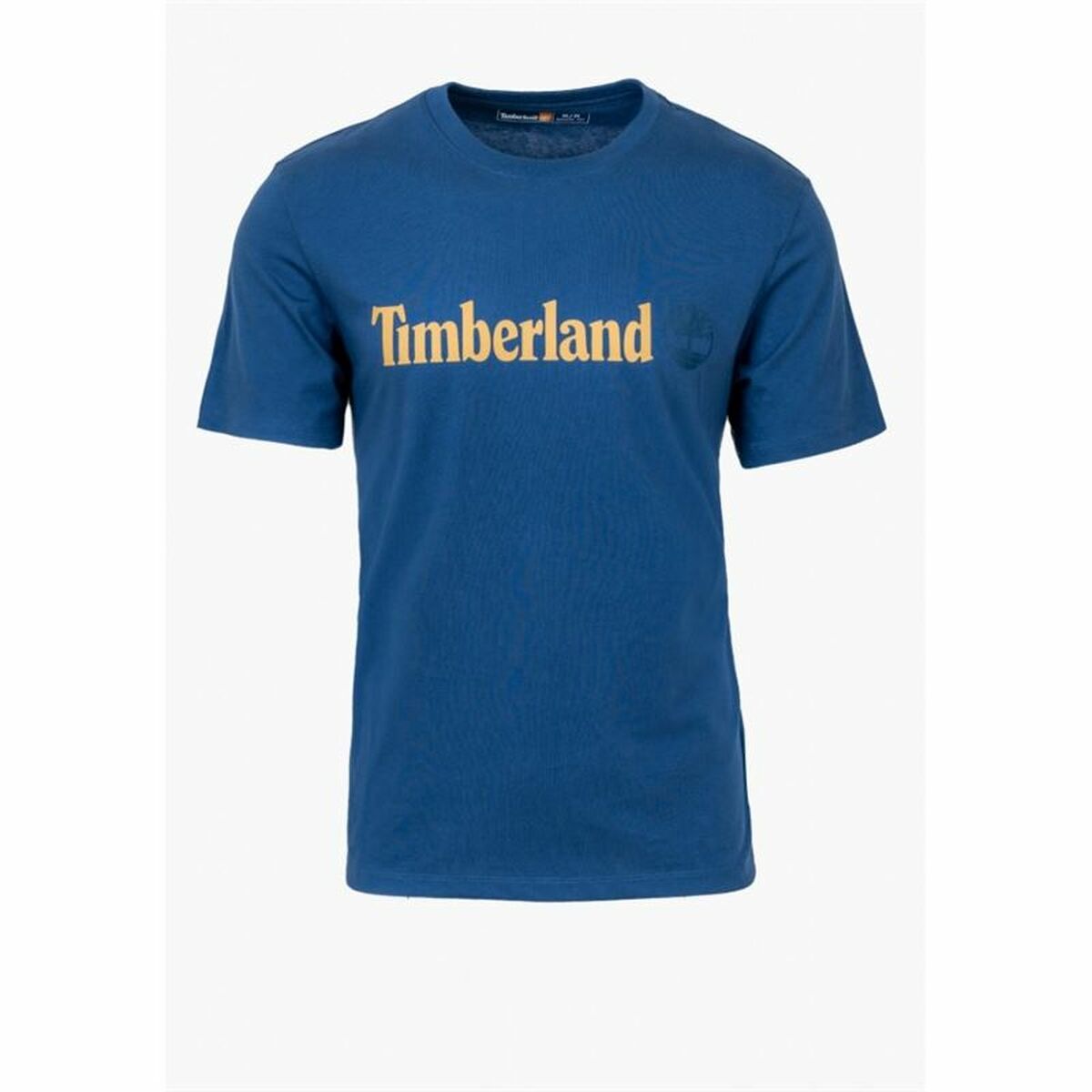 T-shirt med kortärm Herr Timberland Kennebec River Blå Indigo