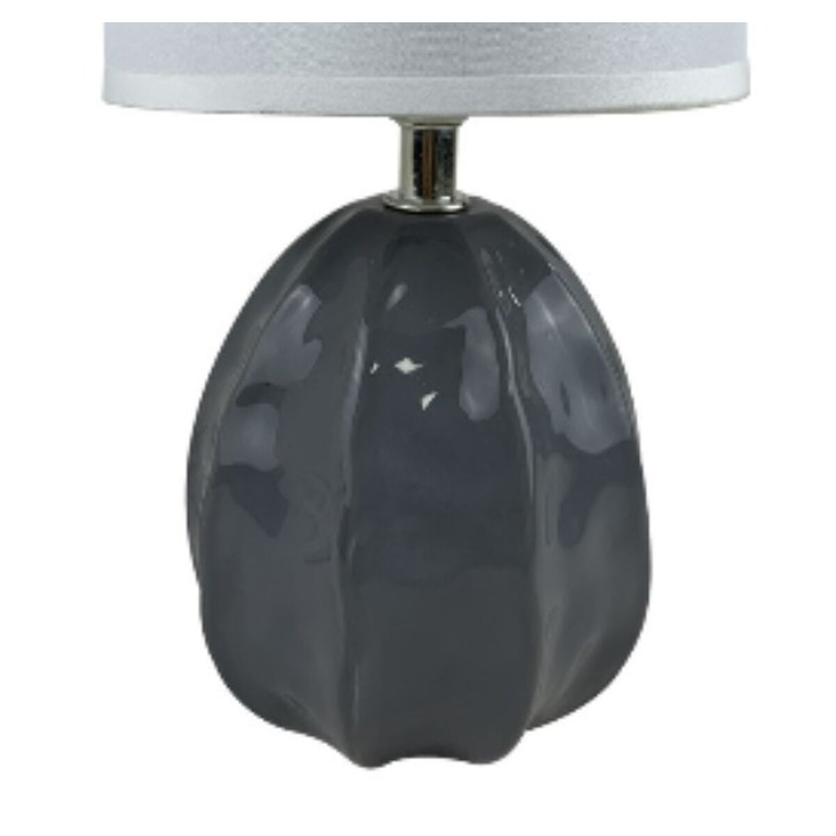 Bordslampa Versa Mery 25 W Grå Keramik 14 x 27 x 11 cm - 2
