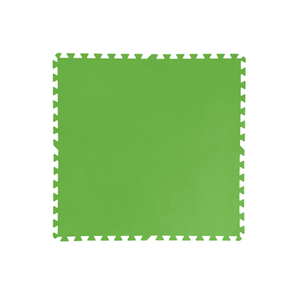 Bestway Pool Foam Golv Grön 9 bitar 78x78 cm Trädgård 58636