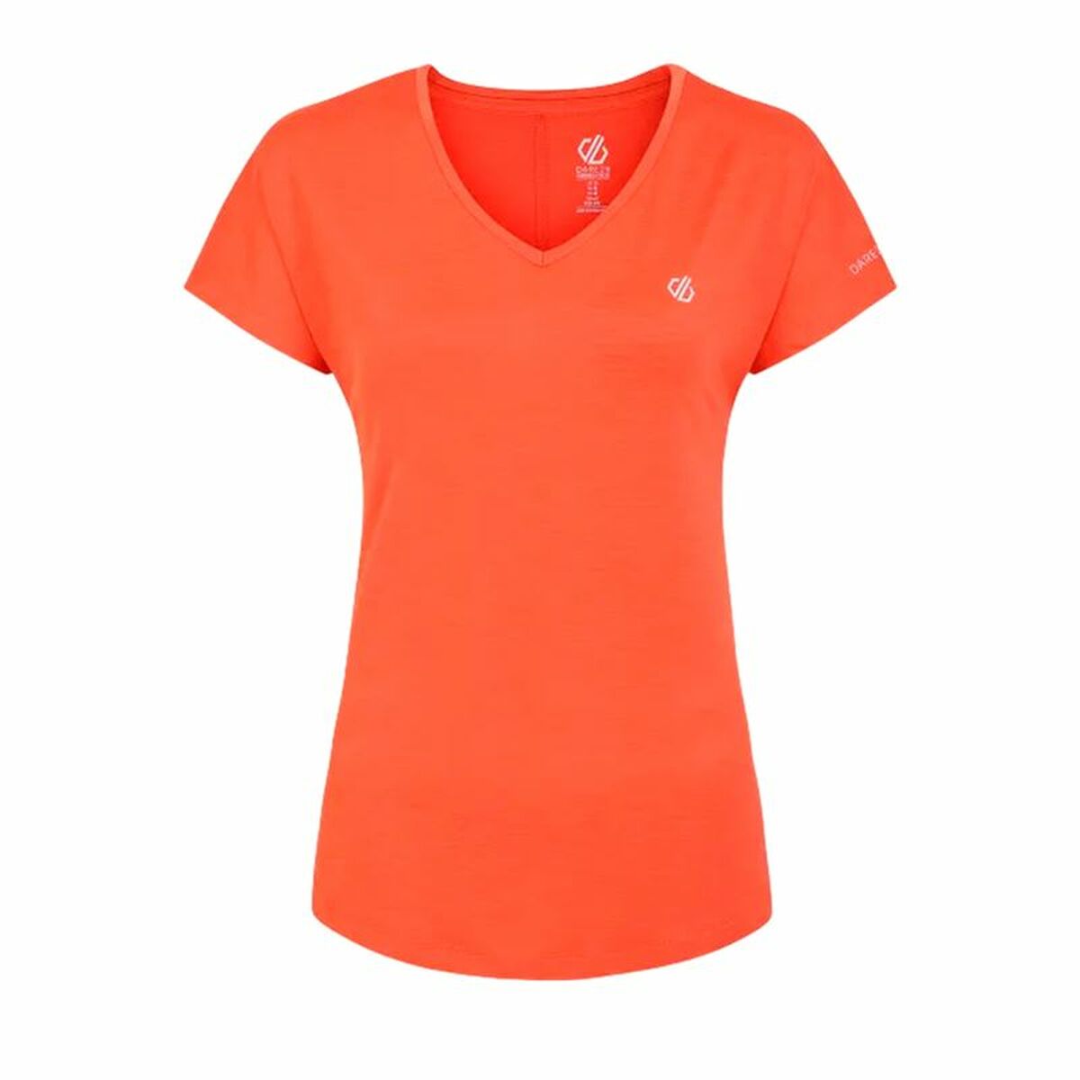 T-shirt med kortärm Dam Dare 2b Dare to Be Vigilant Orange