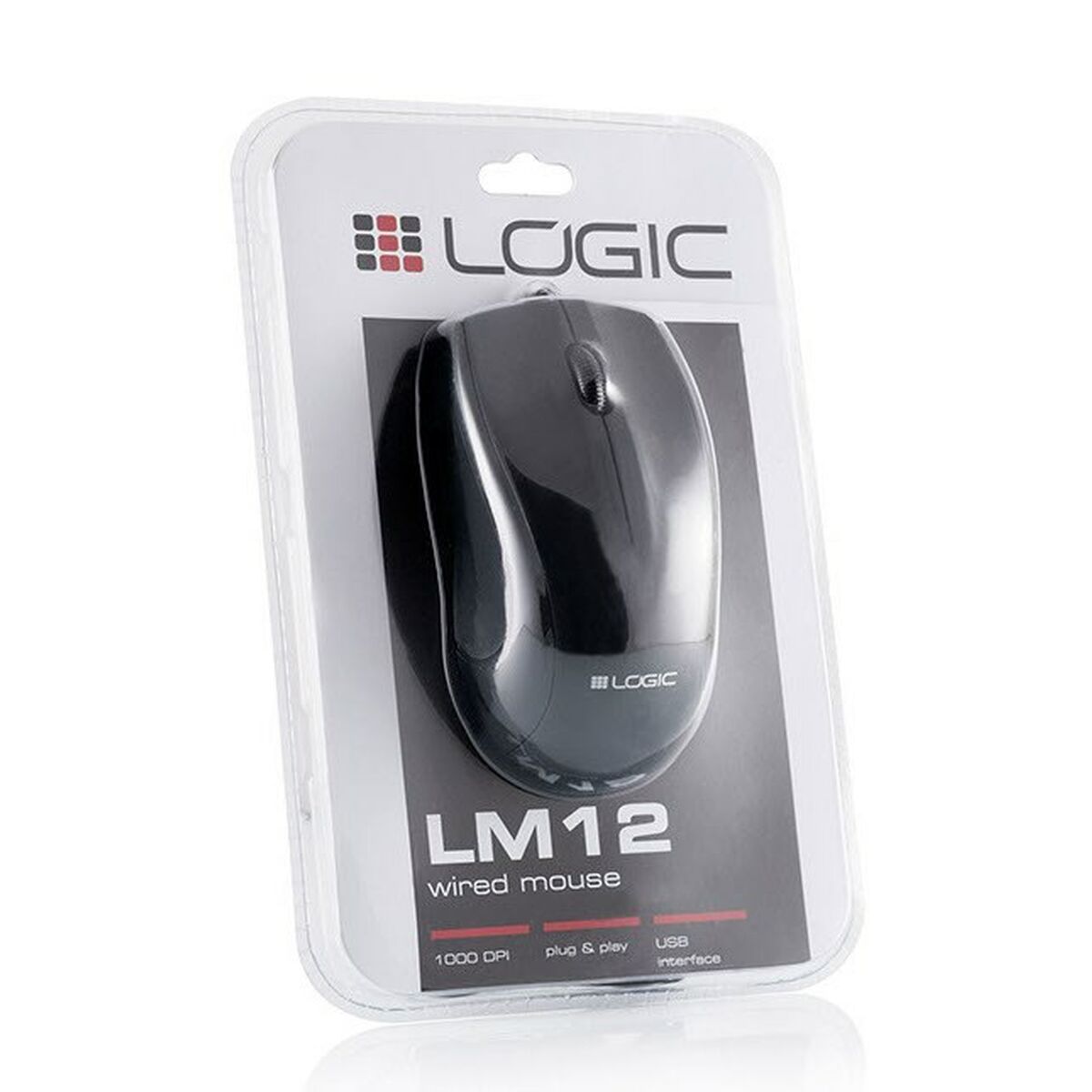 Mus Modecom M-LC-LM12 Svart - 2