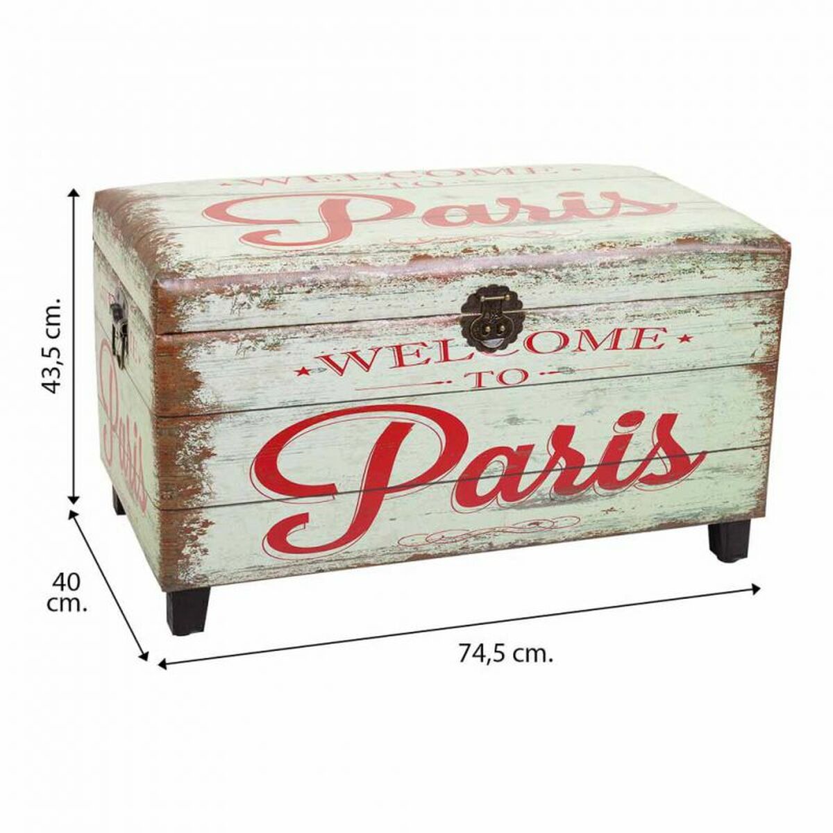 Stolset Alexandra House Living PVC Trä MDF 3 Delar - 7