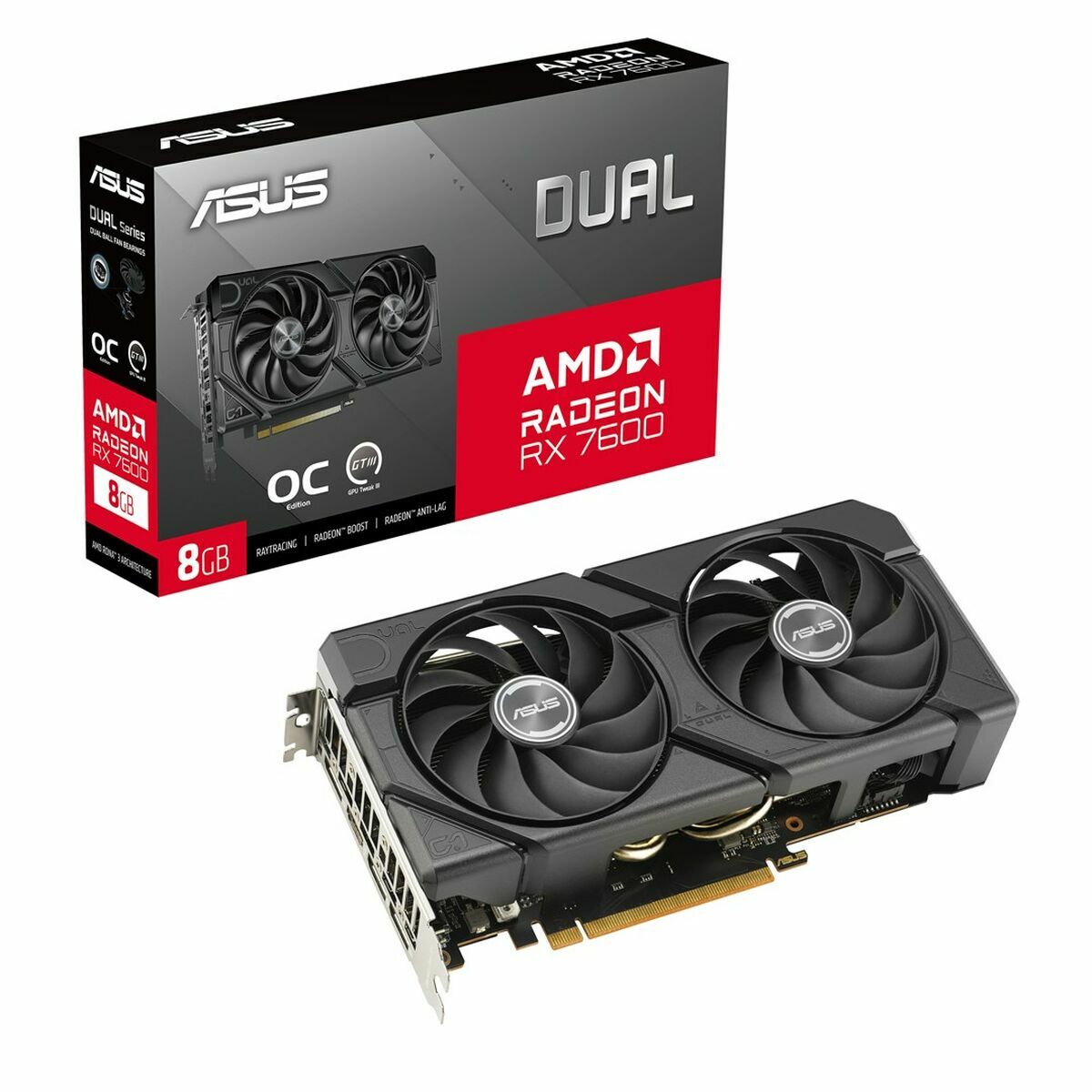 Grafikkort Asus 90YV0LD0-M0NA00 8 GB GDDR6 - 3