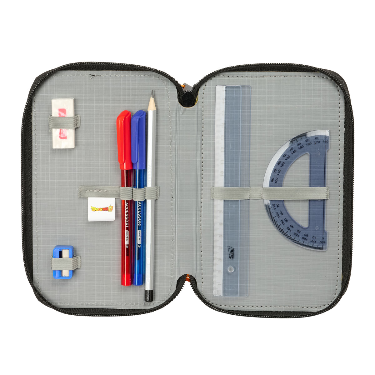 Pennfodral med tillbehör Dragon Ball Combat Svart 12,5 x 19,5 x 5,5 cm 37 Delar - 4