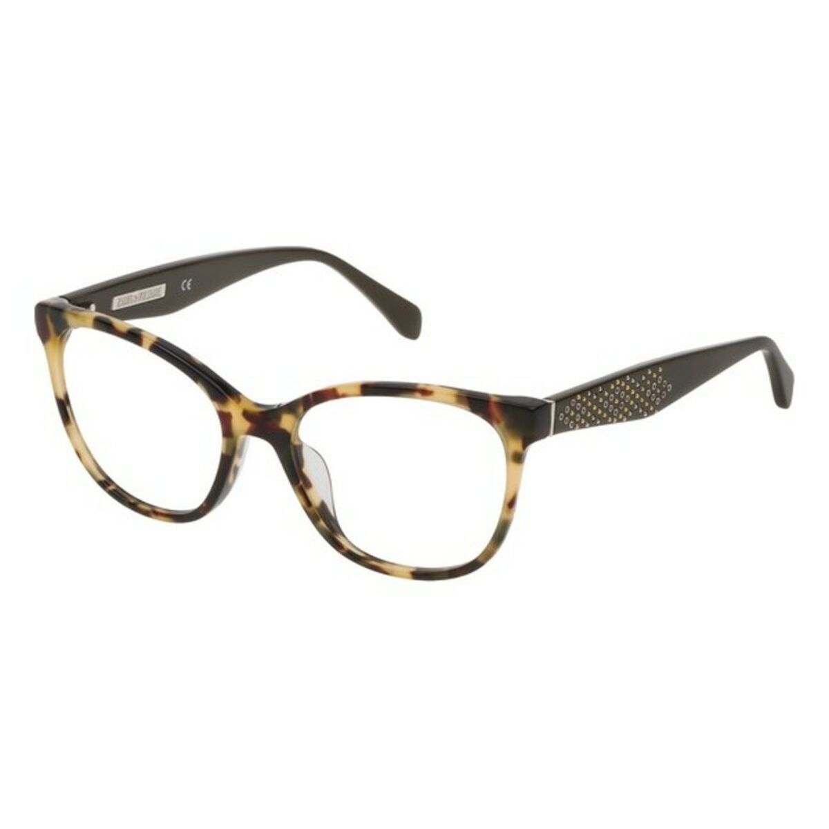 Glasögonbågar Zadig & Voltaire VZV178530AGG Ø 53 mm - 5
