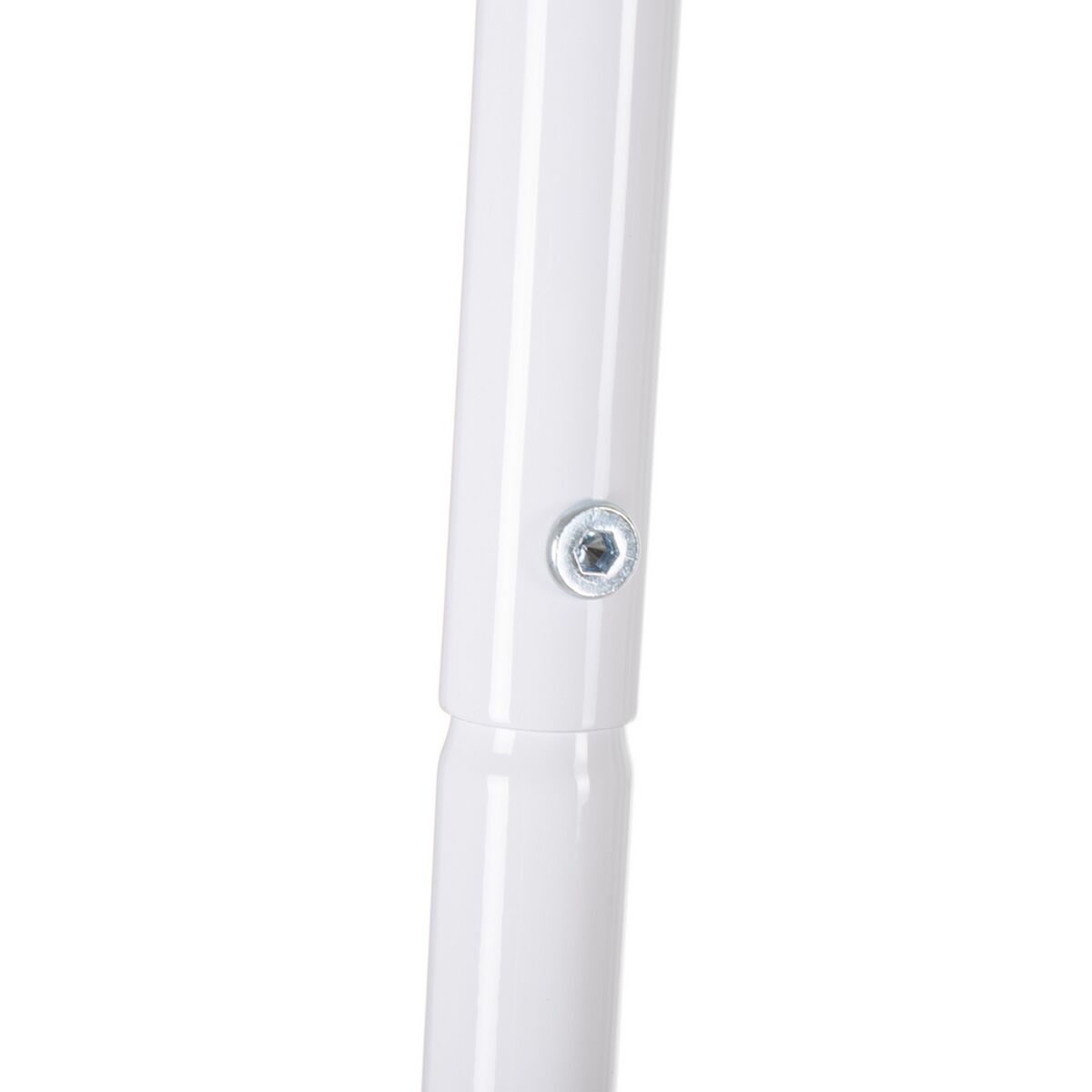 Kapphängare 81 x 38 x 182 cm Metall Vit - 4