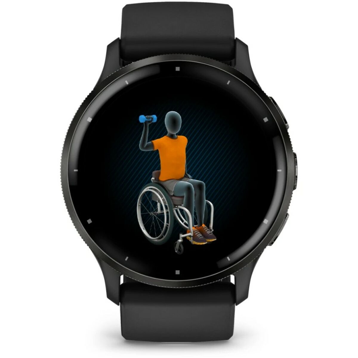 Smartklocka GARMIN Svart 1,4" - 6