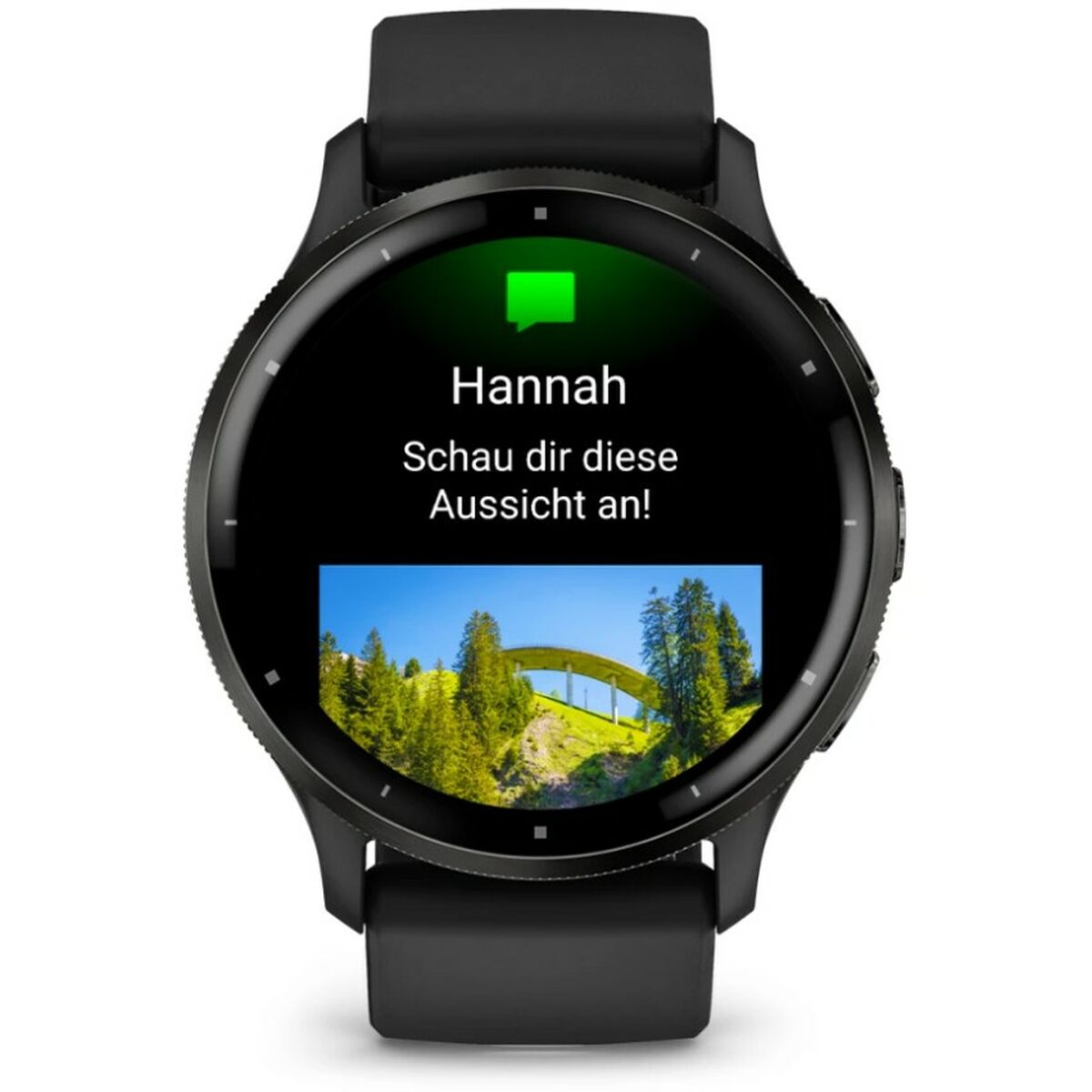 Smartklocka GARMIN Svart 1,4" - 4