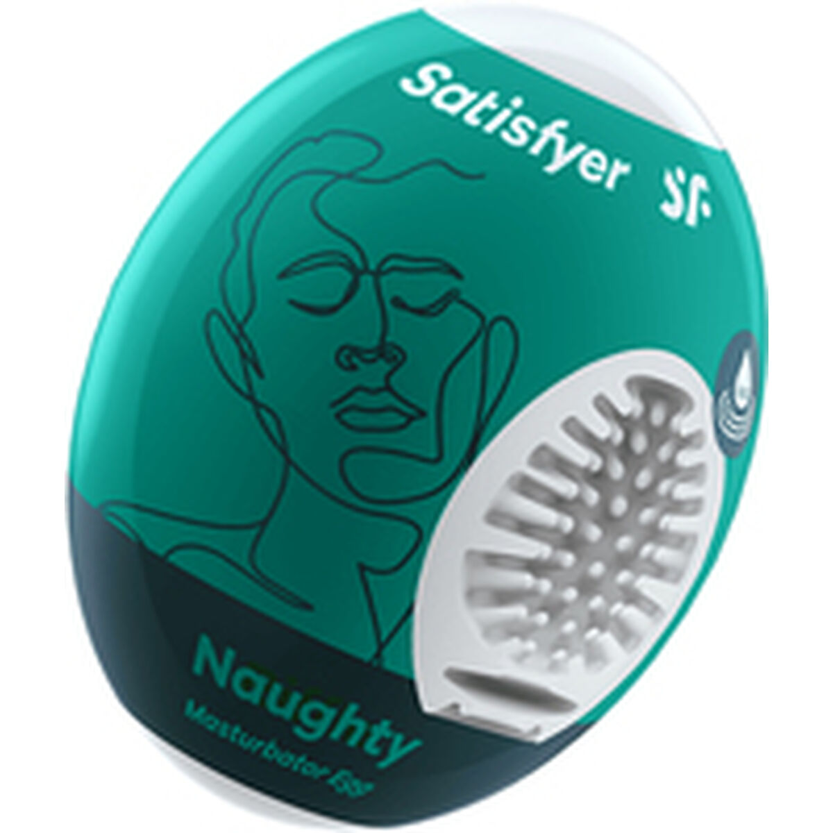 Onani-ägg Satisfyer Naughty Grön - 3