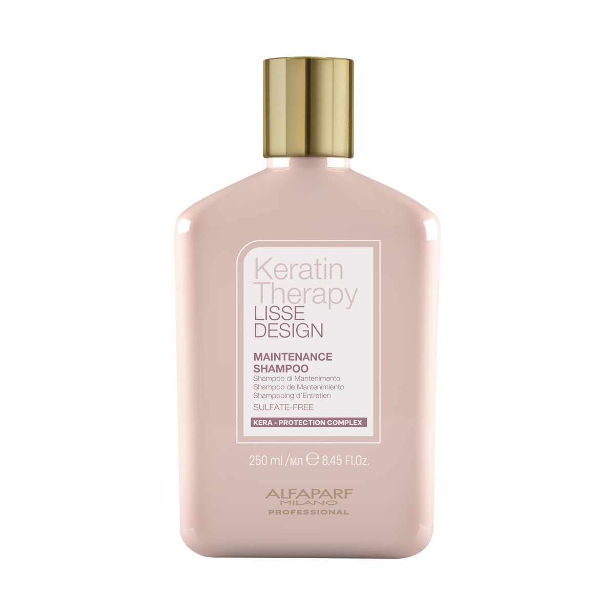 Vårdande schampo Alfaparf Milano Lisse Design Keratin Therapy 250 ml