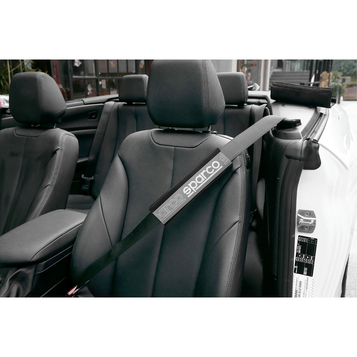 Dynor för säkerhetsbälte Sparco SPC1208GR Grå - 4