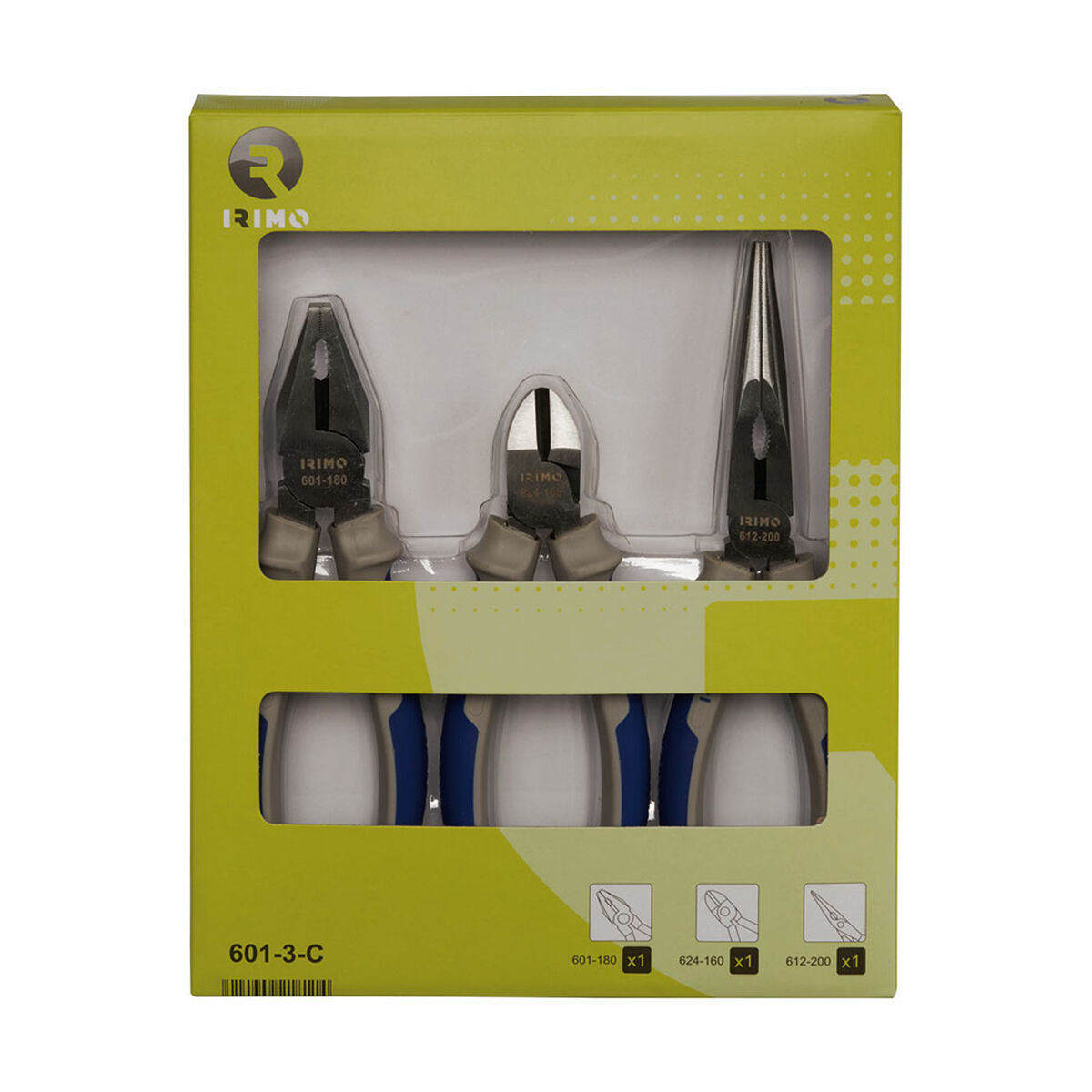 Set med nagelklippare Irimo 601-3-c 180 mm