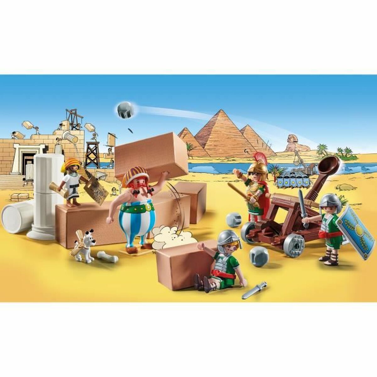 Playset Playmobil Astérix: Numerobis and the Battle of the Palace 71268 56 Delar - 8